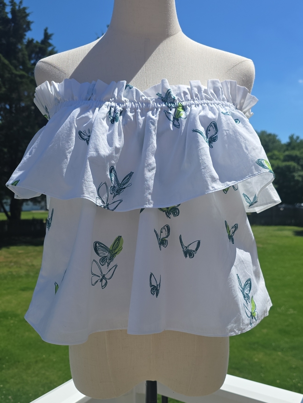 Danielle Fichera Lila Blouse Sz M